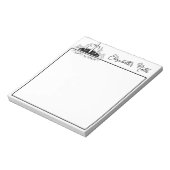 十字架パーソナライズされた ノートパッド (回転)