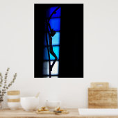 十字架プリント ポスター (キッチン)