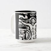 十字架マグカップ ツートーンマグカップ (正面左)
