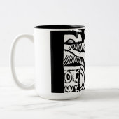 十字架マグカップ ツートーンマグカップ (左)