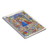 十字架ヴァージンメアリーは良い金曜日宗教を貸し付けた ノートブック (右側)