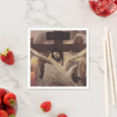 十字架上のイエス・キリスト スタンダードカクテルナプキン (インサイチュ)