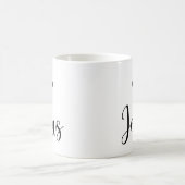 十字架上のイエス コーヒーマグカップ (中央)
