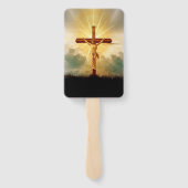 十字架上のイエス ハンドファン (裏面)