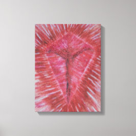 十字架上のイエス (30.48 x 40.64cm, 12" x 16") キャンバスプリント