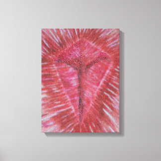 十字架上のイエス (30.48 x 40.64cm, 12" x 16") キャンバスプリント