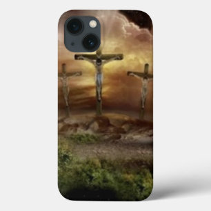 十字架上のイエス iPhone 13ケース