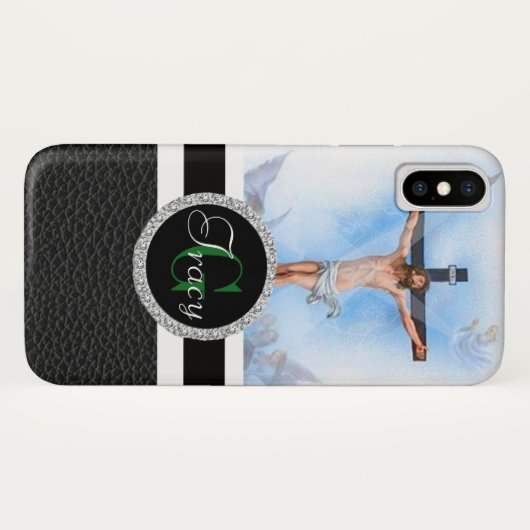 十字架上のイエス Case-Mate iPhoneケース (裏面(横))