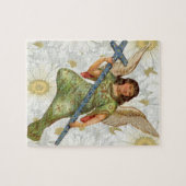 十字架付き天使 ジグソーパズル (横)