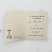 十字架伝統的を提供するカトリックの宗教集団 カード (内部)