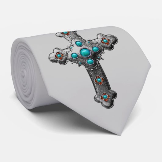 十字架像 ネクタイ (ロール)