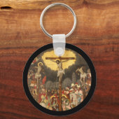 十字架刑の場面1711 キーホルダー (正面)