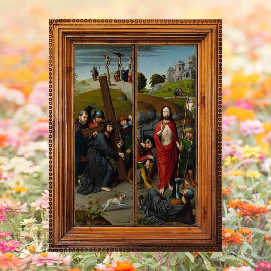 十字架刑の復活イエス・キリスト・イースター ポスター