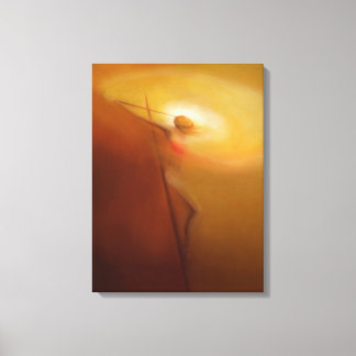 十字架刑：キリストスケッチすべて自分自身へ キャンバスプリント