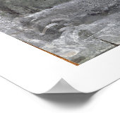 十字架刑(紙のW/cとガッシュ) ポスター (角)