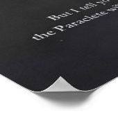 十字架刑，聖霊と，聖なる書物、 経典 ポスター (角)