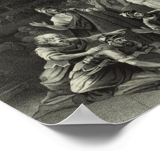 十字架刑 – 1849 ポスター (角)