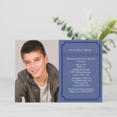 十字架列宗教写真招待状 招待状 (スタンド正面)