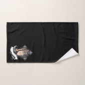 十字架祈と手 バスタオルセット (ハンドタオル)