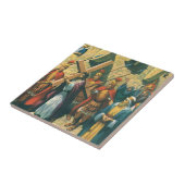 十字架運はイエス・キリストの十字架 タイル (側面)