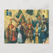 十字架運はイエス・キリストの十字架 ポストカード (正面)