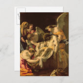 十字架降下(または、埋葬の場面) ポストカード (正面/裏面)