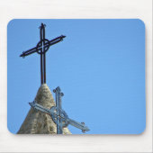 十字架2つ マウスパッド (正面)