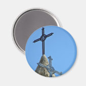 十字架2つ マグネット (正面/裏面)