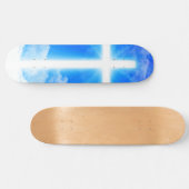 『十字架』カスタマイズ可能なキリスト教徒 スケートボード (横)