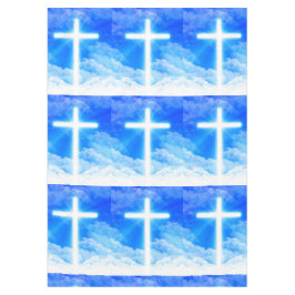 『十字架』カスタマイズ可能なキリスト教徒 テーブルクロス