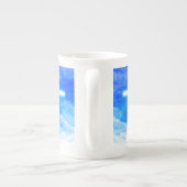 『十字架』カスタマイズ可能なキリスト教徒 ボーンチャイナマグカップ (裏面)