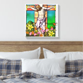 十字架 キャンバスプリント (インサイチュ (寝室))