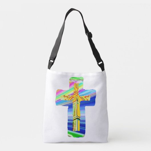 十字架 クロスボディバッグ (裏面)