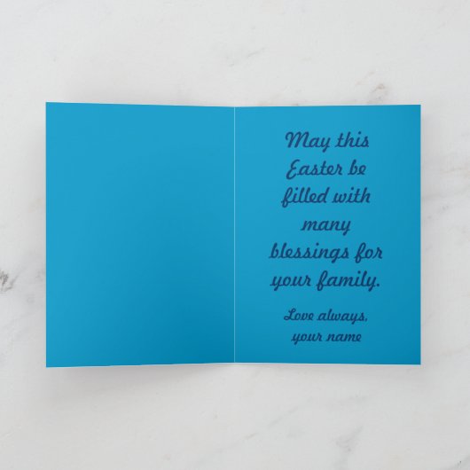 十字架 –  シーズンカード (内部)