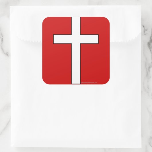 十字架 スクエアシール (バッグ)