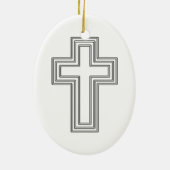 十字架 セラミックオーナメント (裏面)
