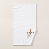 十字架 バスタオルセット (ハンドタオル)