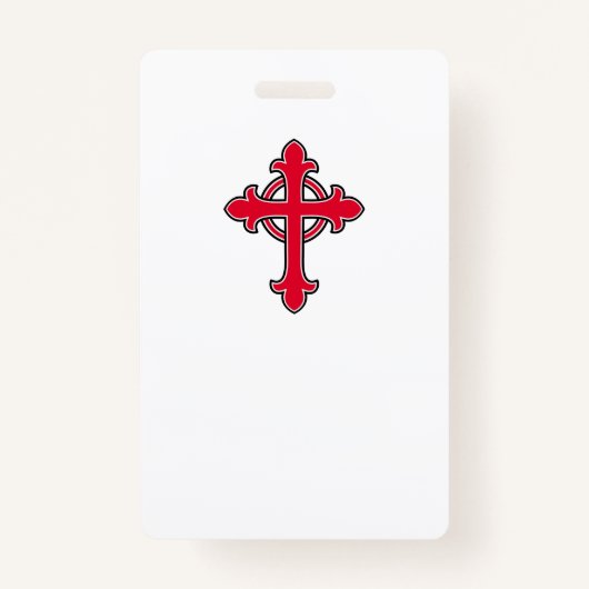 十字架 バッジ (正面)