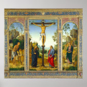 十字架 – ピエトロペルギノファインアートポスター ポスター (正面)