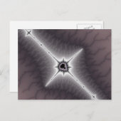 十字架 – フラクタルはがき ポストカード (正面/裏面)