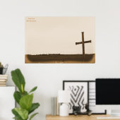 十字架 ポスター (ホームオフィス)