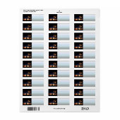 十字架 ラベル (フルシート)