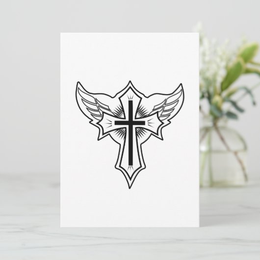 十字架 招待状 (スタンド正面)