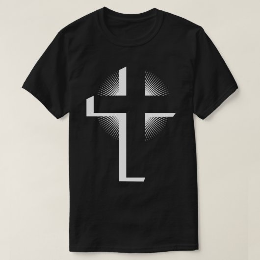 十字架 Tシャツ (デザイン正面)
