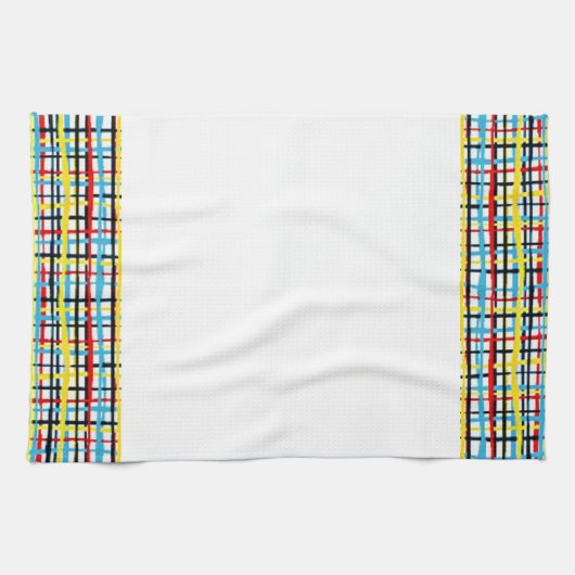 十字模様 キッチンタオル (横)