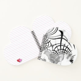 十字灰色の線は爪のスケッチを思い出させる ノートブック