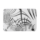 十字灰色の線は爪のスケッチを思い出させる バスマット (正面)