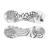 十字灰色の線は爪のスケッチを思い出させる 野球ボール (パネル)