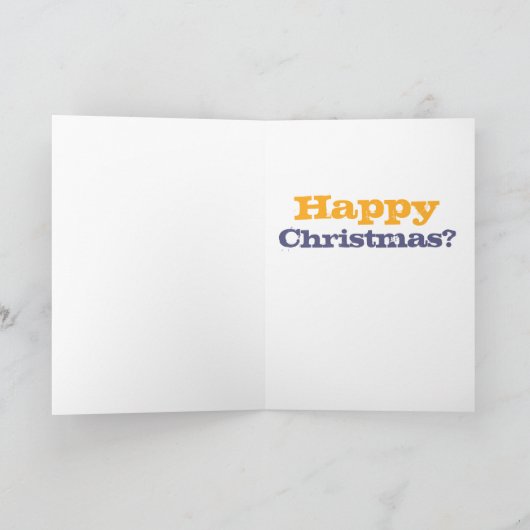 十字猫はジングルベル言いますか。 シーズンカード (内部)