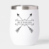 十字矢素朴印(名前ID615) (背面)